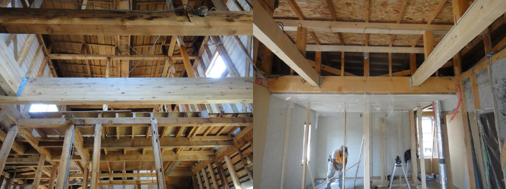 建物の老朽化